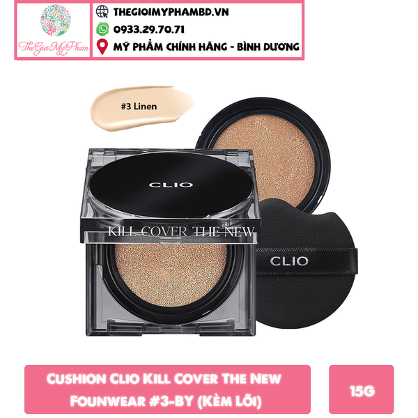 Cushion Clio Kill Cover The New Founwear #3-BY (Kèm Lõi)