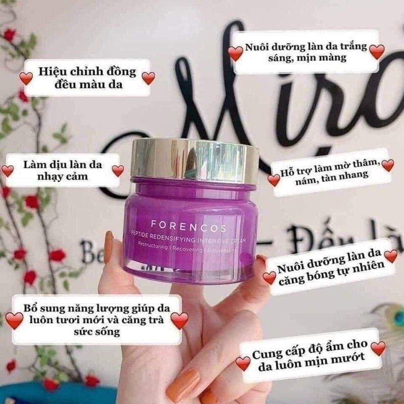 Kem Forencos Peptide Redensifying Intensive Cream 50ml Tím