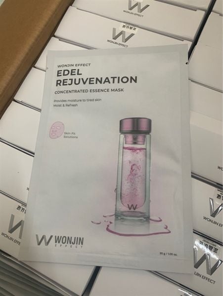 Mặt Nạ Wonjin #Edel Rejuvenation (Hồng)