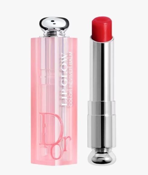 Dior - Son Dưỡng Addict Lip Glow #031 Strawberry (Mẫu Mới Vỏ Xanh) - Ko Tđ