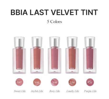 Son Kem BBIA Last Velvet Tint MLBB Edition #V48