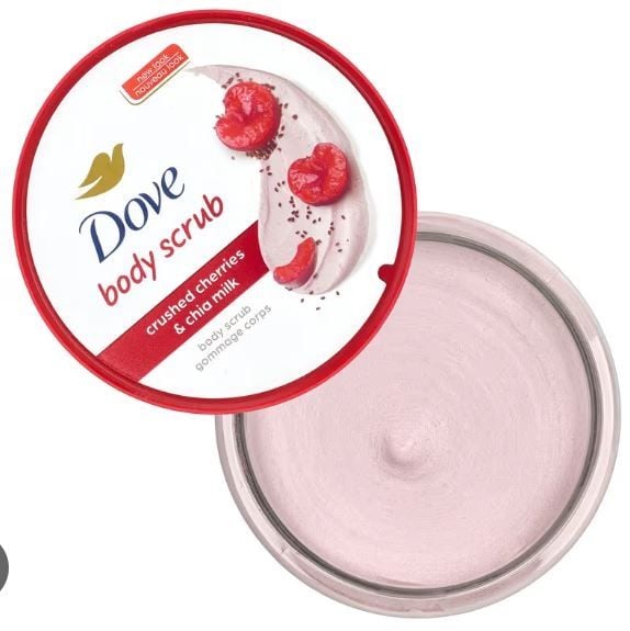 Kem Tẩy Da Chết Body DOVE 298g #Cherry