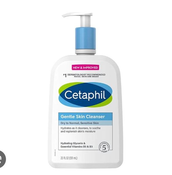 Sửa Rửa Mặt Cetaphil 591ml #Dry to Normal, Sensitive