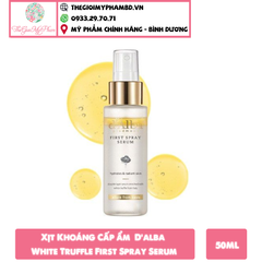 Xịt Khoáng Cấp ẩm Căng Bóng Da D'alba White Truffle First Spray Serum 50ml
