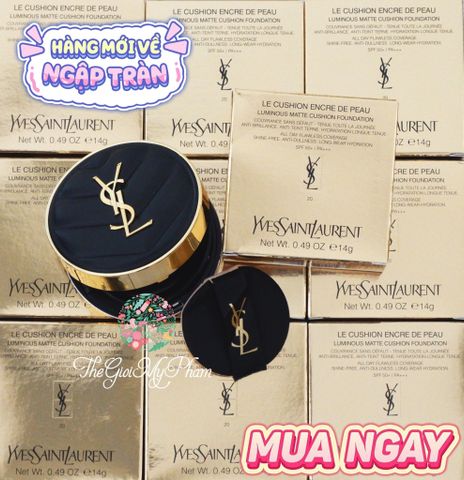 YSL - Luminous Matte Cushion #20 (Ko tđ)