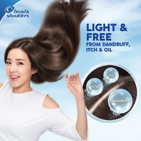 H&D - Dầu Gội Head & Shoulders Clinical Strength 400ml #Tím