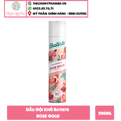 Dầu Gội Khô Batiste 200ml # Rose Gold