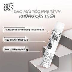 Dầu Gội Khô Girlz Only Dawn Til Dusk 200ml #Không Cặn