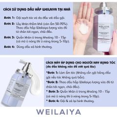 Dầu Hấp Đa Tầng Weilaiya Multi Effect Repair High Gloss Hair Mask 450ml