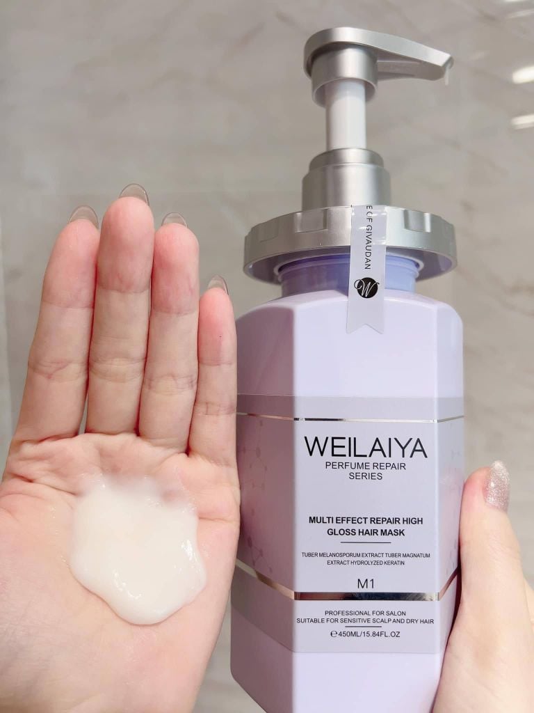 Dầu Hấp Đa Tầng Weilaiya Multi Effect Repair High Gloss Hair Mask 450ml