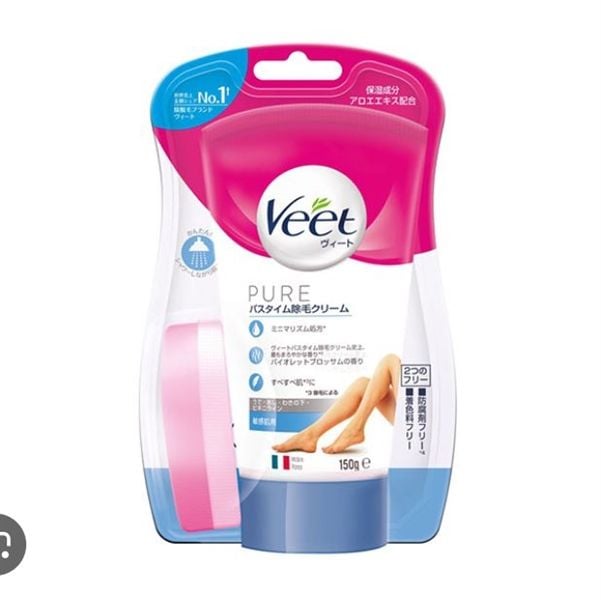 Kem Tẩy Lông Veet Nhật Bản Cho Da Nhạy Cảm 150g
