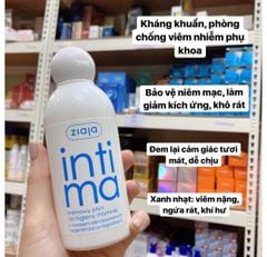 Dung dịch vệ sinh Intima 200ml #Xanh Nhạt
