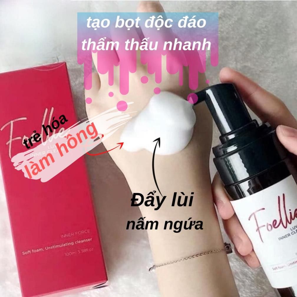 Dung Dịch Vệ Sinh Foellie Luvilady Inner Cleanser 100ml #Đỏ