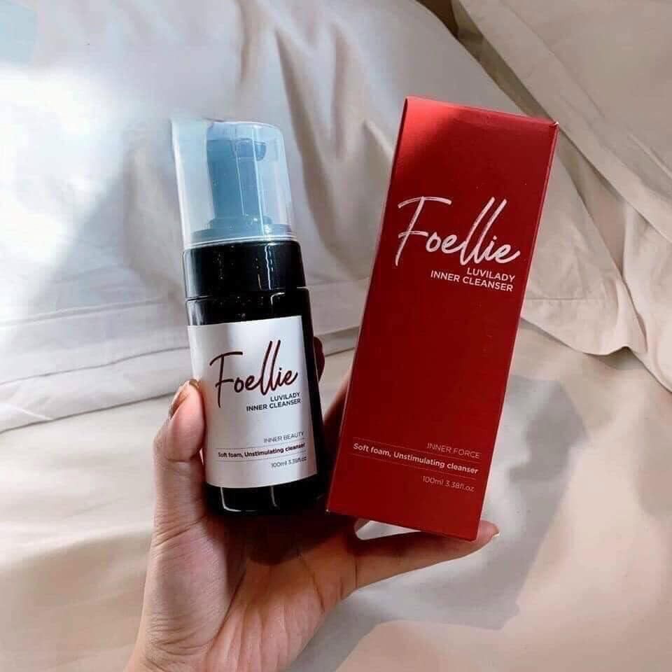 Dung Dịch Vệ Sinh Foellie Luvilady Inner Cleanser 100ml #Đỏ