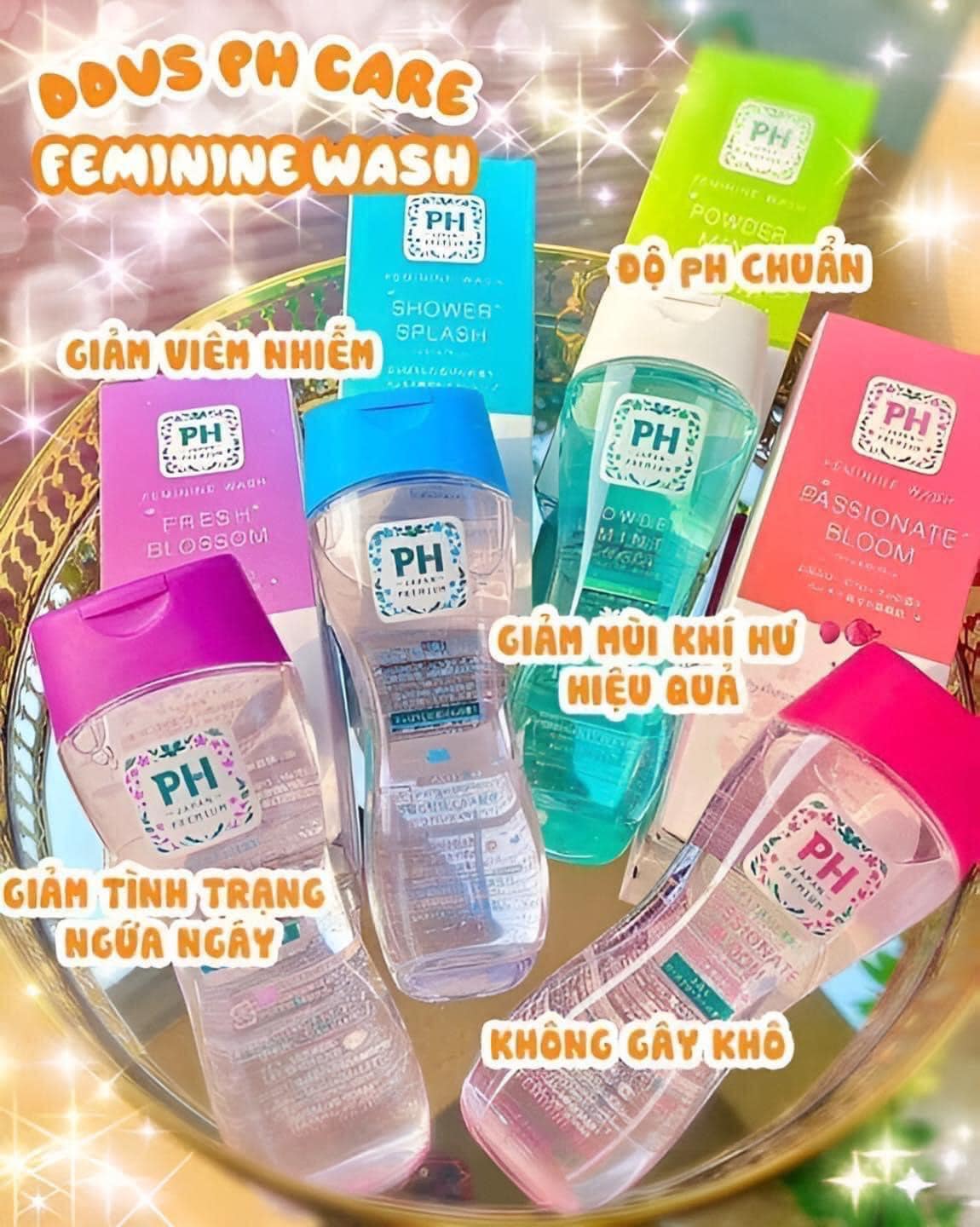 Dung Dịch Vệ Sinh Phụ Nữ PH Japan Premium Feminine Wash 150ml 