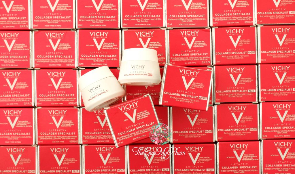 Vichy - Kem chống lão hoá Liftactiv Collagen Specialist 15ml (Đêm)