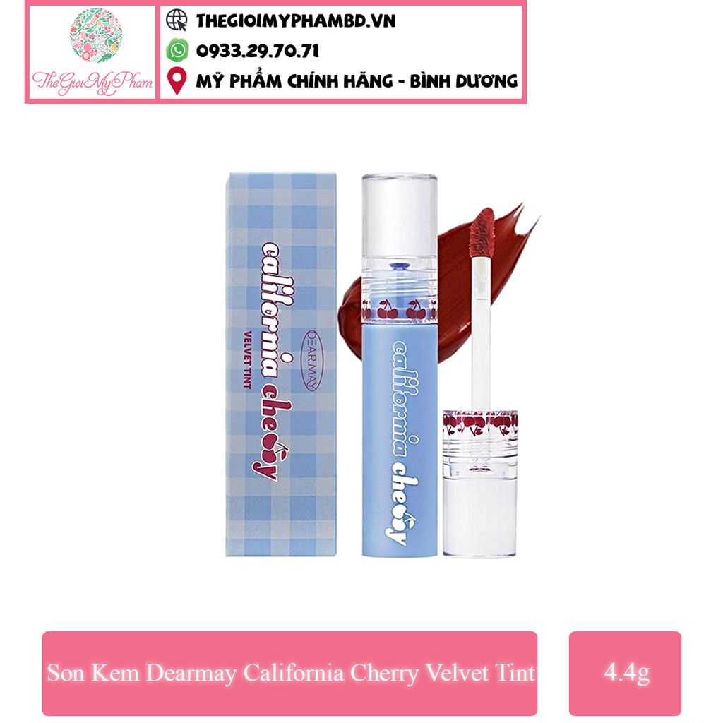 Son Kem Lì Dearmay California Cherry Velvet Tint #CT4