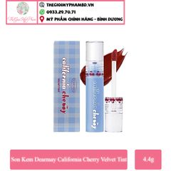 Son Kem Lì Dearmay California Cherry Velvet Tint #CT4