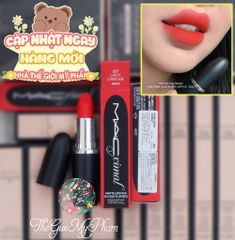 Son Thỏi MAC Ximal Matte #607 Lady Danger (Ko Tđ)