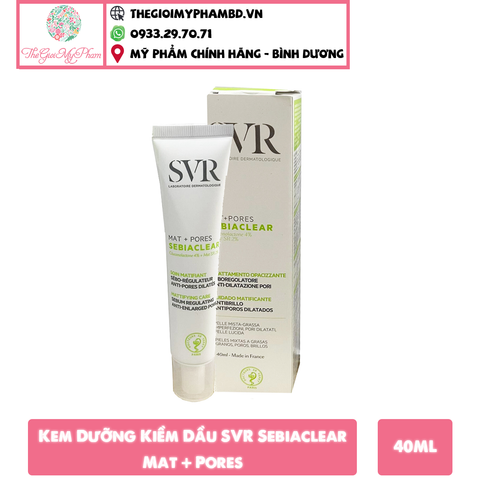 SVR - Sebiaclear Mat + Pores 40ml