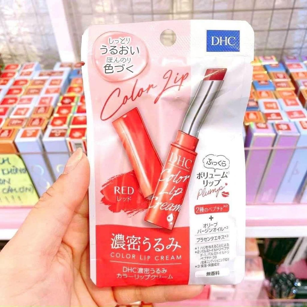 Son Dưỡng Có Màu DHC #Pink (Bao Bì Nilon)