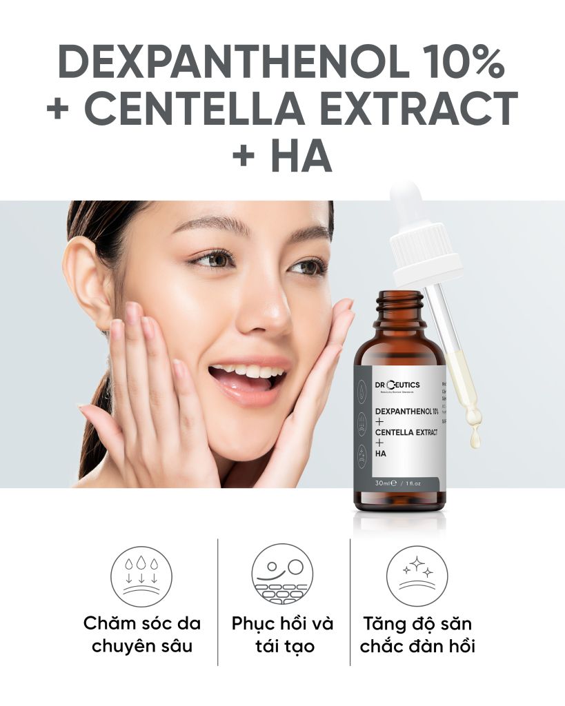 Tinh Chất Dưỡng Trắng DrCeutics Vitamin C 16% + Tranexamic Acid 3% 30ml