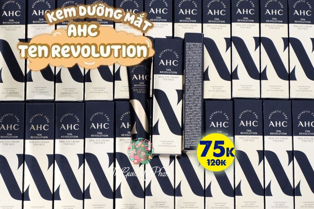 Kem Mắt AHC Ten Revolution 12ml (Đen-Vàng)