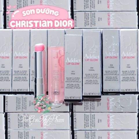 Dior - Son Dưỡng Addict Lip Glow #001 Pink (Mẫu Mới)