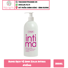 Dung dịch vệ sinh Intima 500ml #Hồng