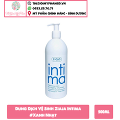 Dung dịch vệ sinh Intima 500ml #Xanh Nhạt