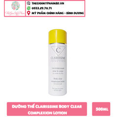 Sữa dưỡng trắng Clairissime Pháp 500ml