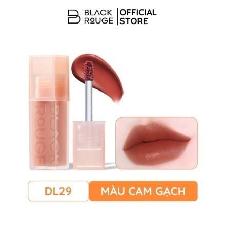Son Kem Black Rouge Double Layer Over Velvet Ver 4 #DL28
