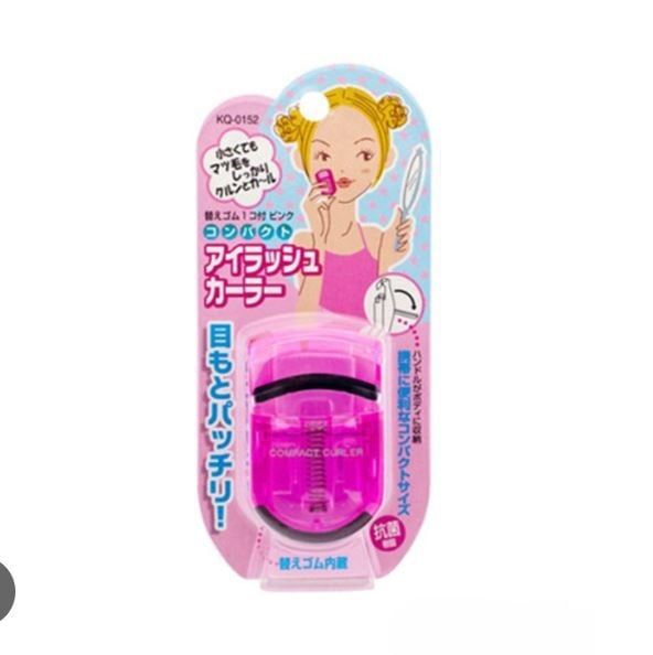 Bấm Mi Nhựa KAI Eyelash Curler #Hồng