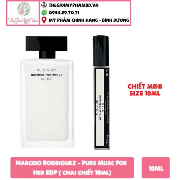 Narciso Rodriguez - Pure Musc For Her EDP ( chai chiết 10ml)
