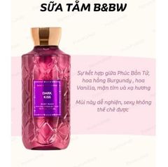 Gel Tắm Bath & Body Works #Dark Kiss 295ml