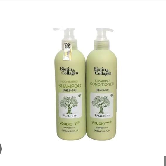 Bộ Gội+Xã Biotin & Collagen 1000ml/Chai (Xanh Lá)