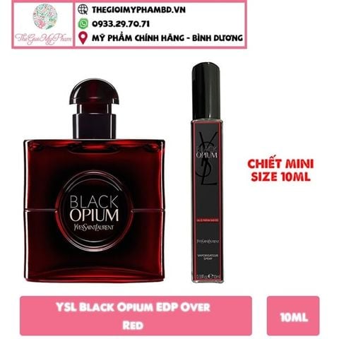 YSL Black Opium EDP Over Red ( chai chiết 10ml )