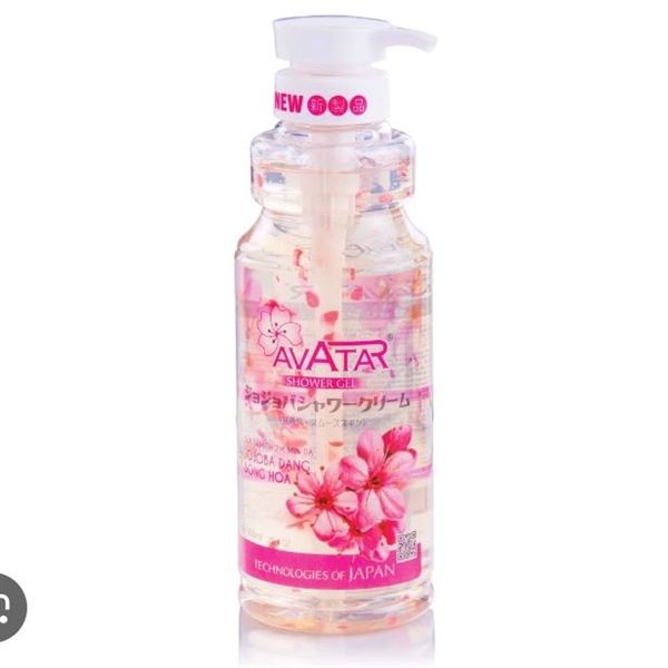 Sữa Tắm Avatar Thơm Mịn Da Jojoba Bông Hoa 900ml