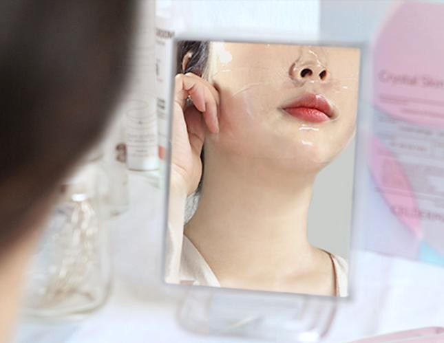 Nạ thạch Celderma Crystal Skin Mask (Hồng-Vỏ Bóng)