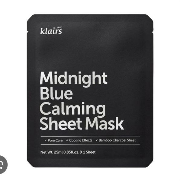 Klairs - Midnight Blue Calming Sheet Mask