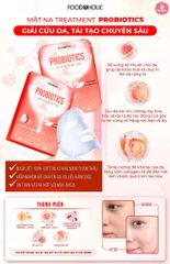 Mặt Nạ Fodaholic Mẫu Mới #Probiotics + X8 HA