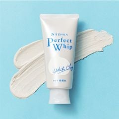 Sữa Rửa Mặt Đất Sét Trắng Giúp Làm Sạch Sâu, Dưỡng Da Sáng Mịn Senka Perfect White Clay 120g