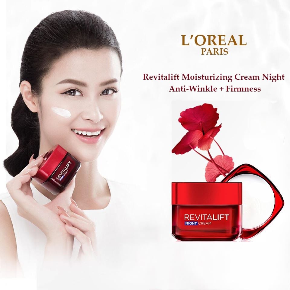 Loreal Cty - Kem Revitalift Anti-Wrinkles + Firmness 50ml (Đêm)