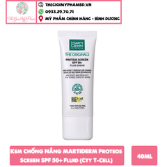 Kem Chống Nắng MARTIDERM Proteos Screen SPF 50+ Fluid 40ml Cty T-Cell ( ko tđ)