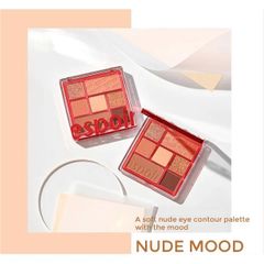 Espoir - Bảng Phấn Mắt Espoir Real Eye Palette #Nude Mood