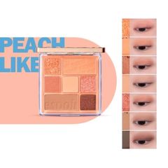 Espoir - Bảng Phấn Mắt Espoir Real Eye Palette #Peachy Like