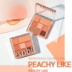 Espoir - Bảng Phấn Mắt Espoir Real Eye Palette #Peachy Like