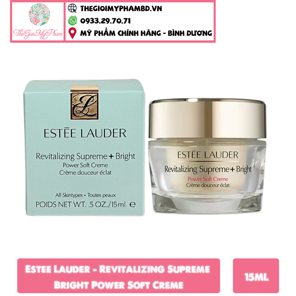 Estee Lauder - Revitalizing Supreme+ Bright Power Soft Creme 15ml