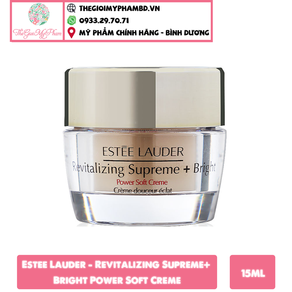 Estee Lauder - Revitalizing Supreme+ Bright Power Soft Creme 15ml (Ko Hộp)
