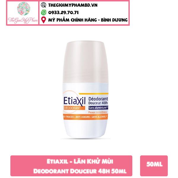 Etiaxil - Lăn Khử Mùi Deodorant Douceur 48h 50ml #Cam